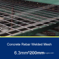 6.3mm*200mm*5.8m*2.2m reinforced welded mesh panel